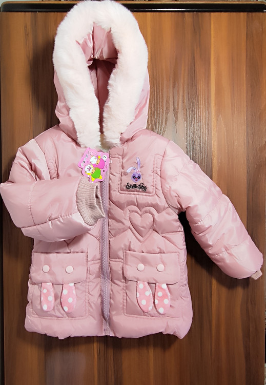 کاپشن بچه گانه خزدار